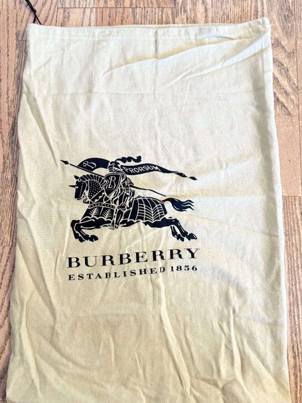 BURBERRY LARGE DUST BAG FOR BAG / SHOES TRAVEL 22" X 14"